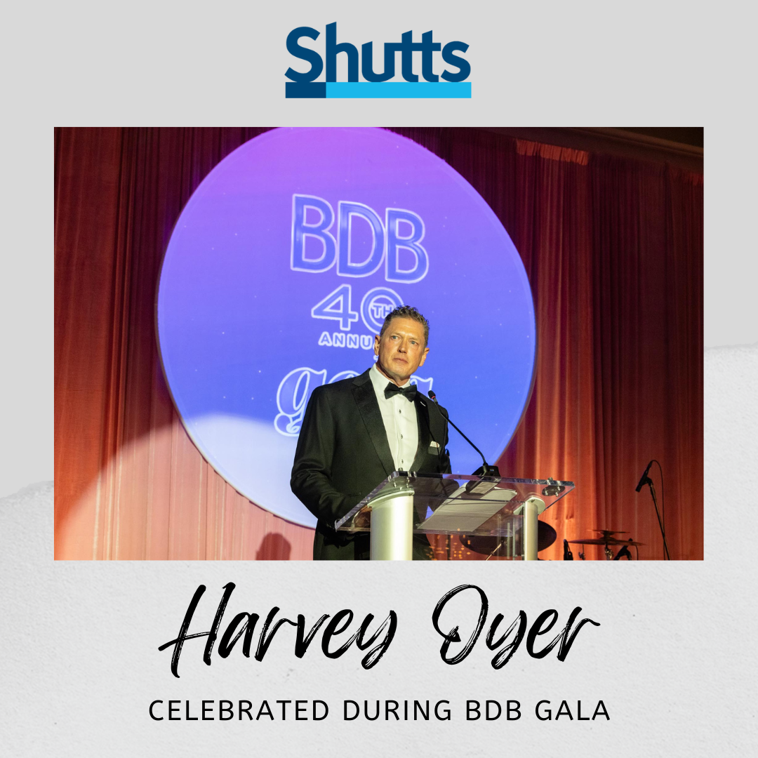 Harvey Oyer Celebrated during BDB Gala Shutts & Bowen LLP